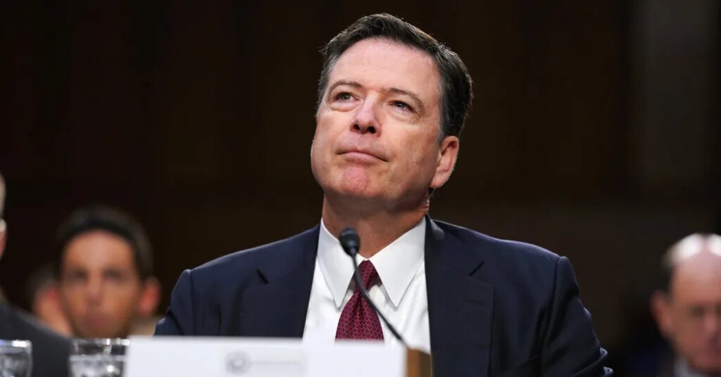 Justice Dept. Brings More Charges Against Comey, Accusing Him of Leaks
