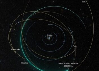 A New Dwarf Planet (Probably) Spotted Beyond Pluto