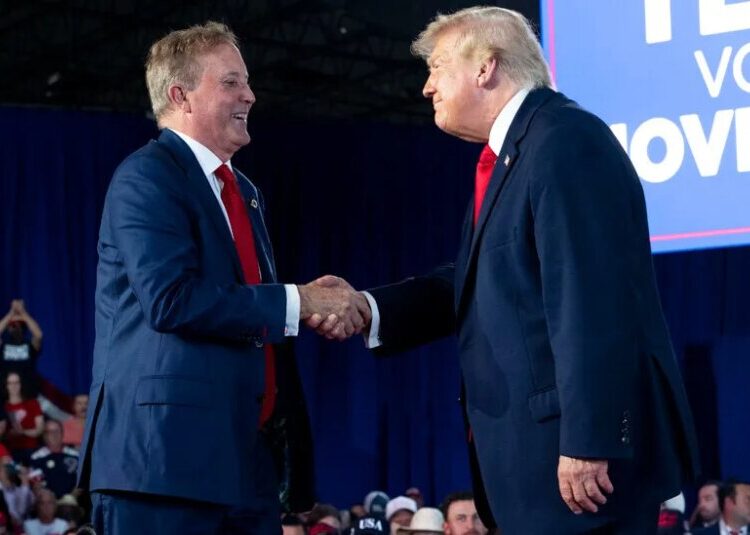 Texas Senate Rivals Converge on Lubbock, With Trump in the Mix