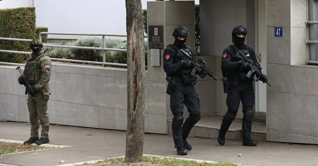 Knife-Wielding Attacker Fatally Shot Outside Israeli Embassy in Serbia