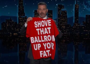 Jimmy Kimmel Turns Trump Heckler’s Taunt Into a T-Shirt