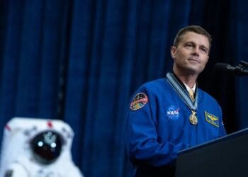 After Flying Past the Moon, an Artemis II Astronaut Lands in California