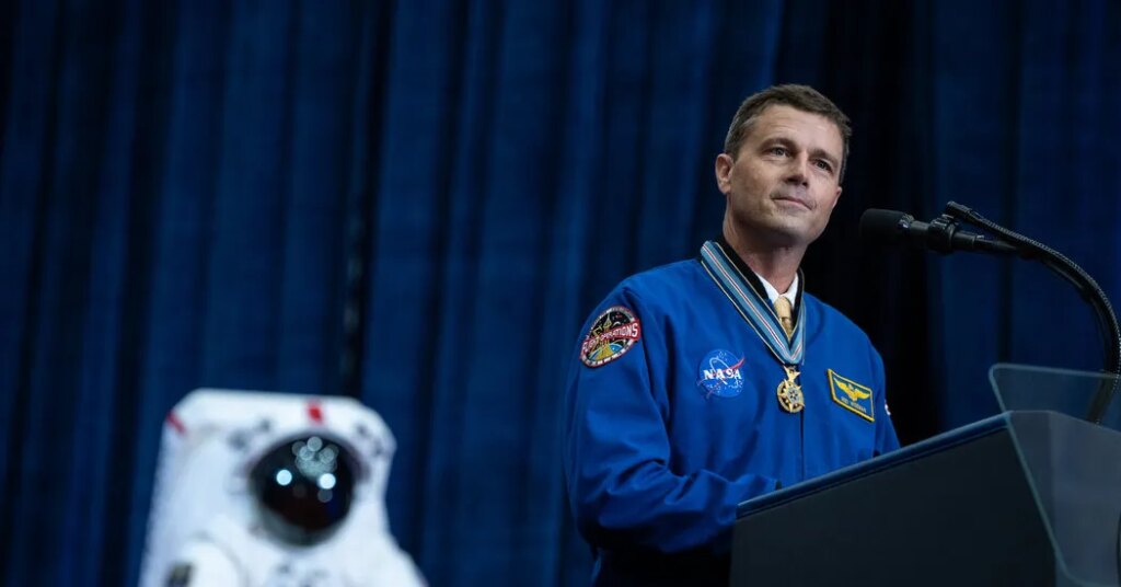 After Flying Past the Moon, an Artemis II Astronaut Lands in California