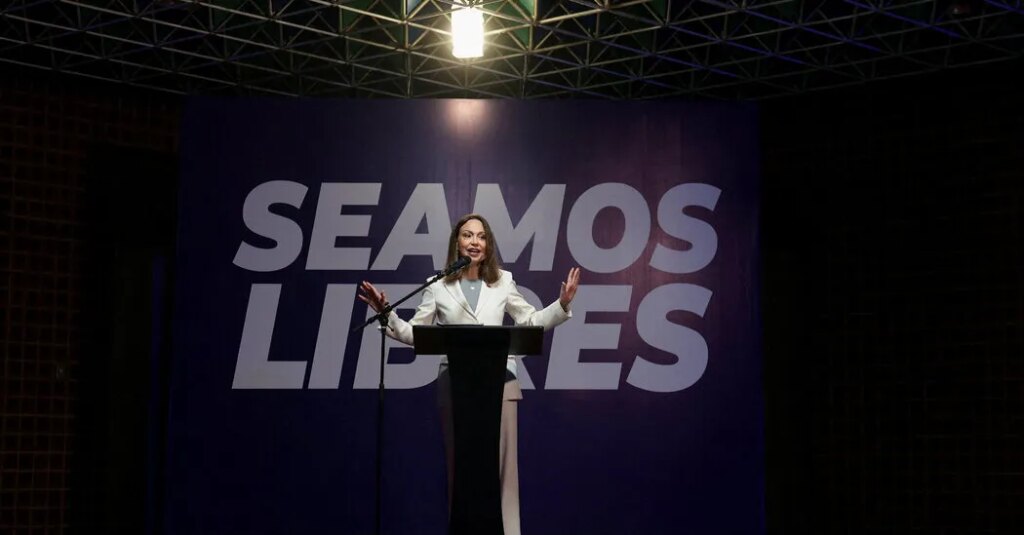 Venezuelan Opposition Leader Thanks Trump but Marks Distance From Him