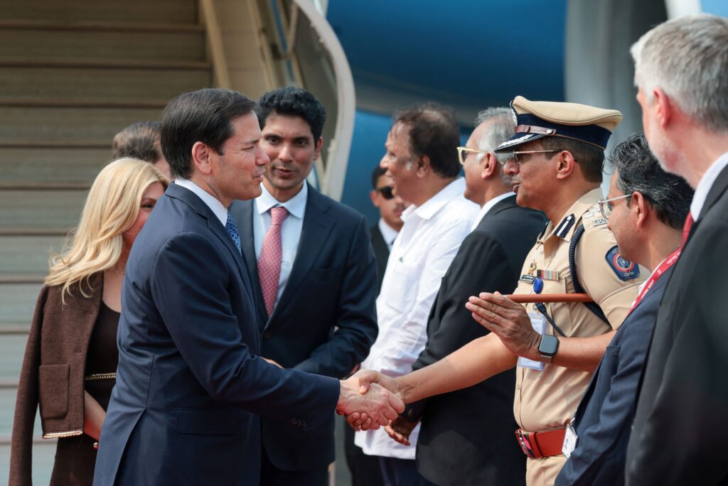 Rubio arrives in India amid growing pressure on global energy markets
