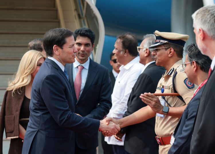 Rubio visits India seeking relief from global energy crunch