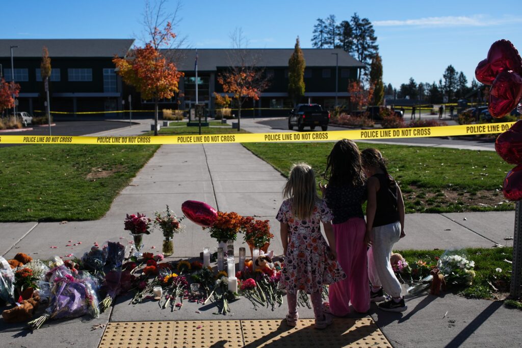 How should we talk to children after school shootings?