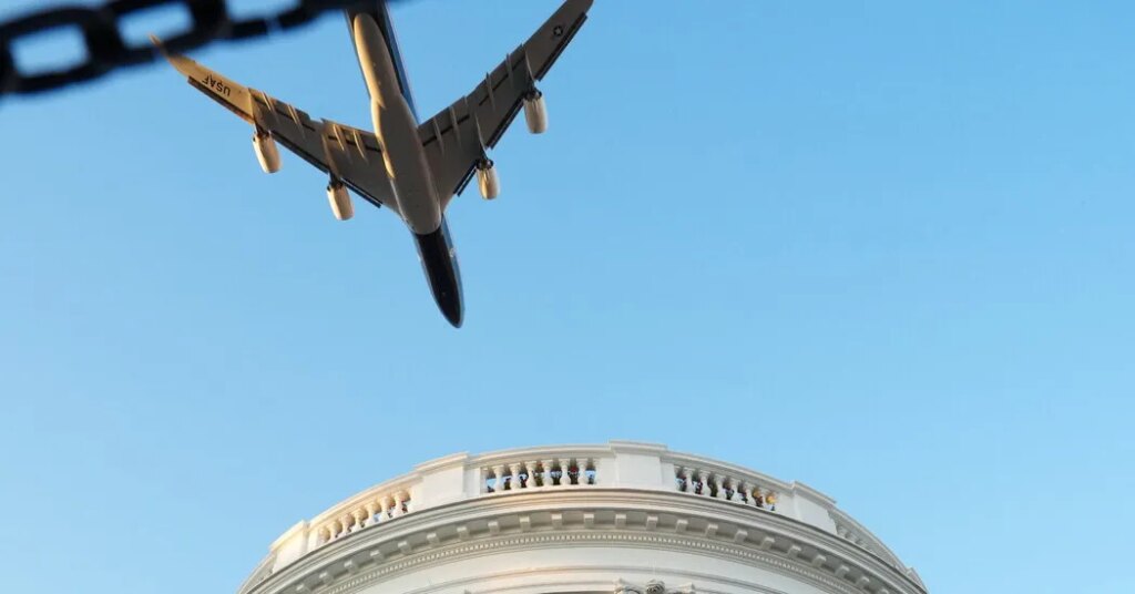 Boo! Trump’s Flyover Treat Is a Trick for Some Startled D.C. Residents