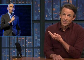 Seth Meyers Toasts ‘Stand-Up Obama’ for Riling Republicans