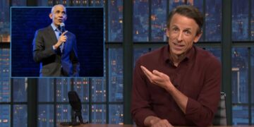 Seth Meyers Toasts ‘Stand-Up Obama’ for Riling Republicans