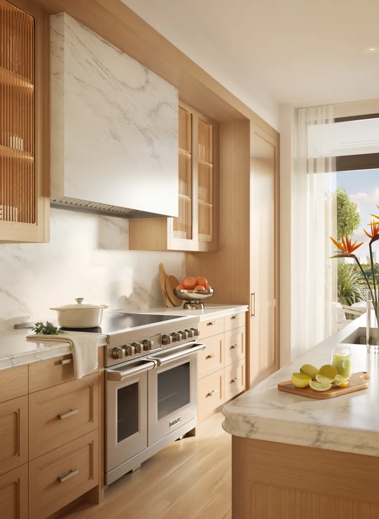 Owners get butler service, a rooftop pool, a private spa and a club membership that covers their extended family.