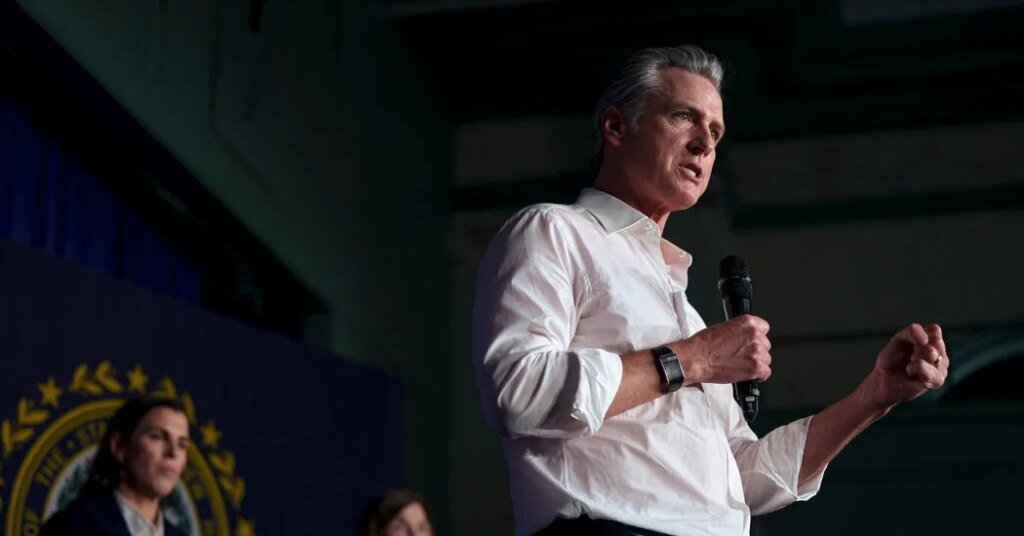 Newsom Warns California’s Top Courts About Election Interference