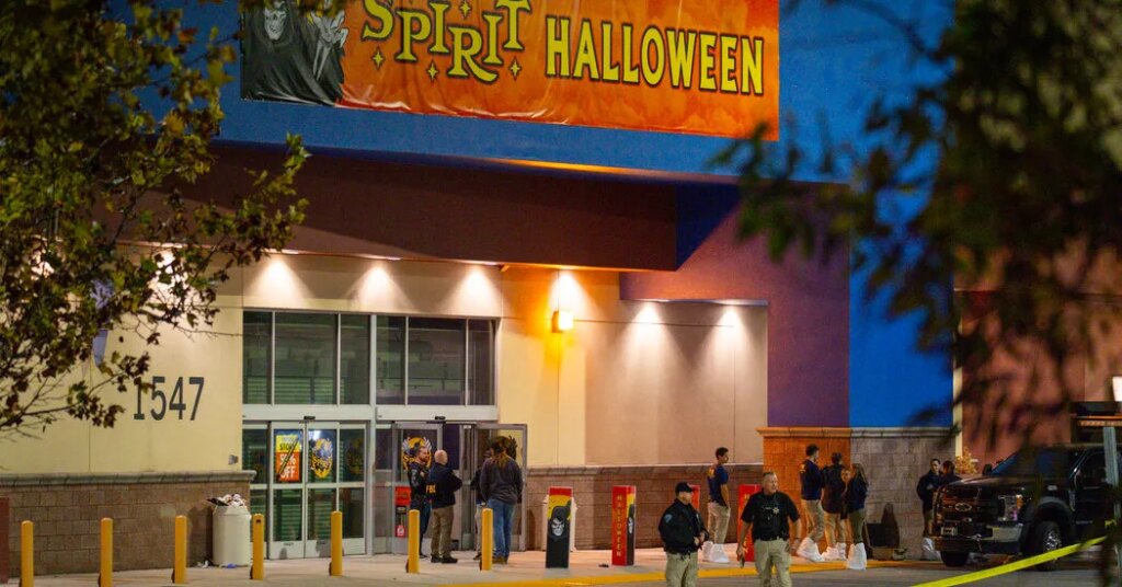 One Dead in Halloween Store Shooting in California