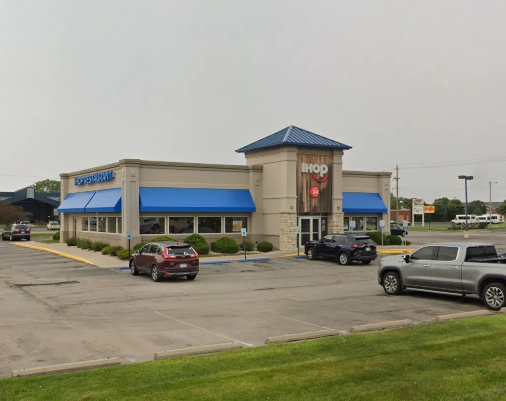 Exterior view of the IHOP in the 3300 block of North Chadam Lane in Muncie.