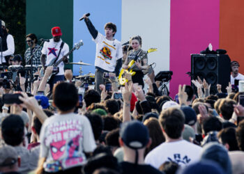 For Turnstile, Washington Monument show was a moment, and a homecoming