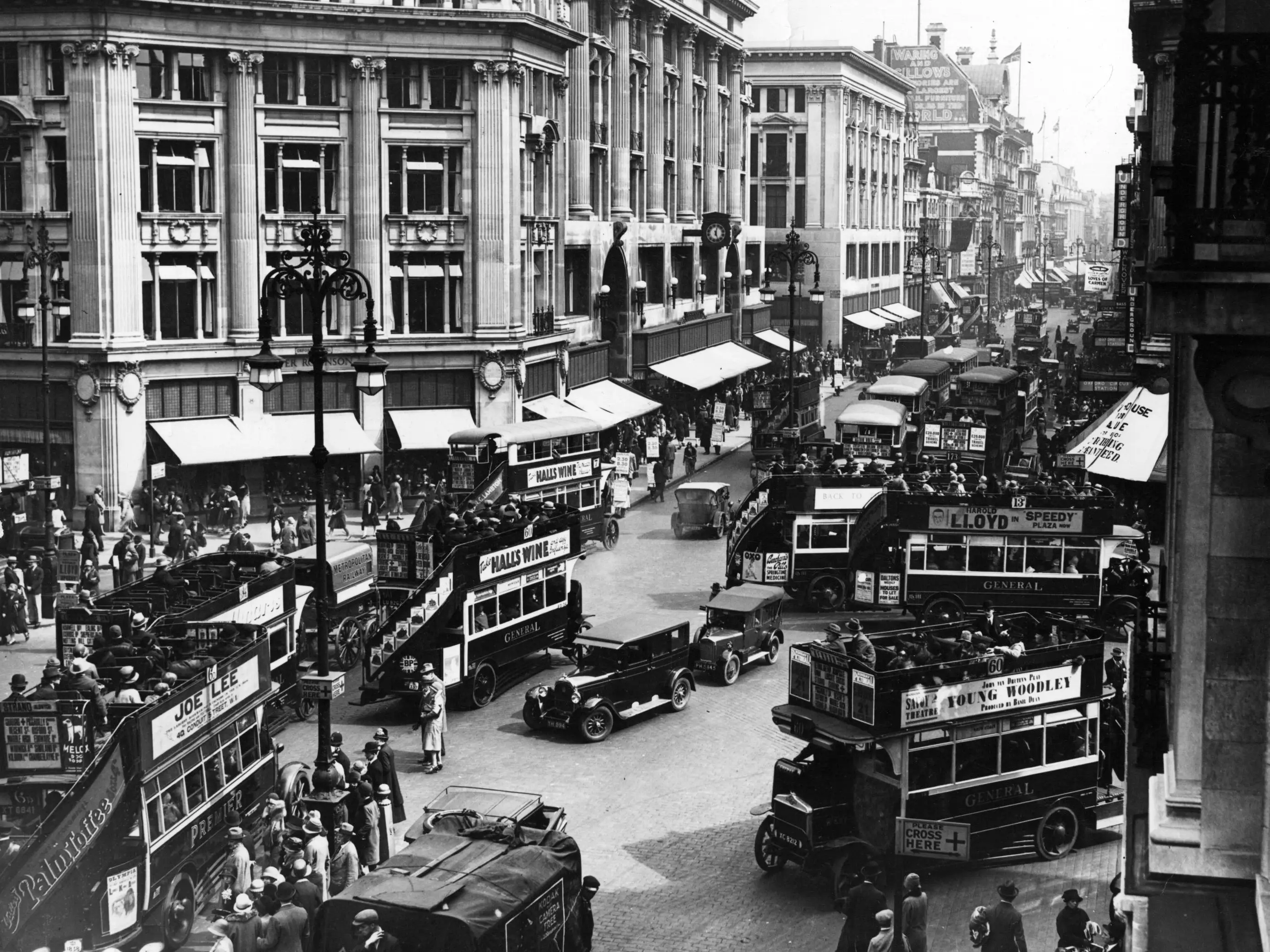oxford circus 1920