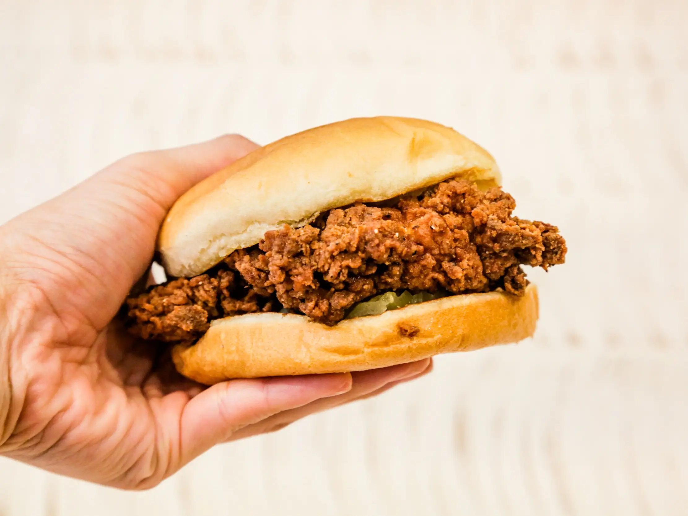 Chick fil A Spicy Chicken Sandwich 4