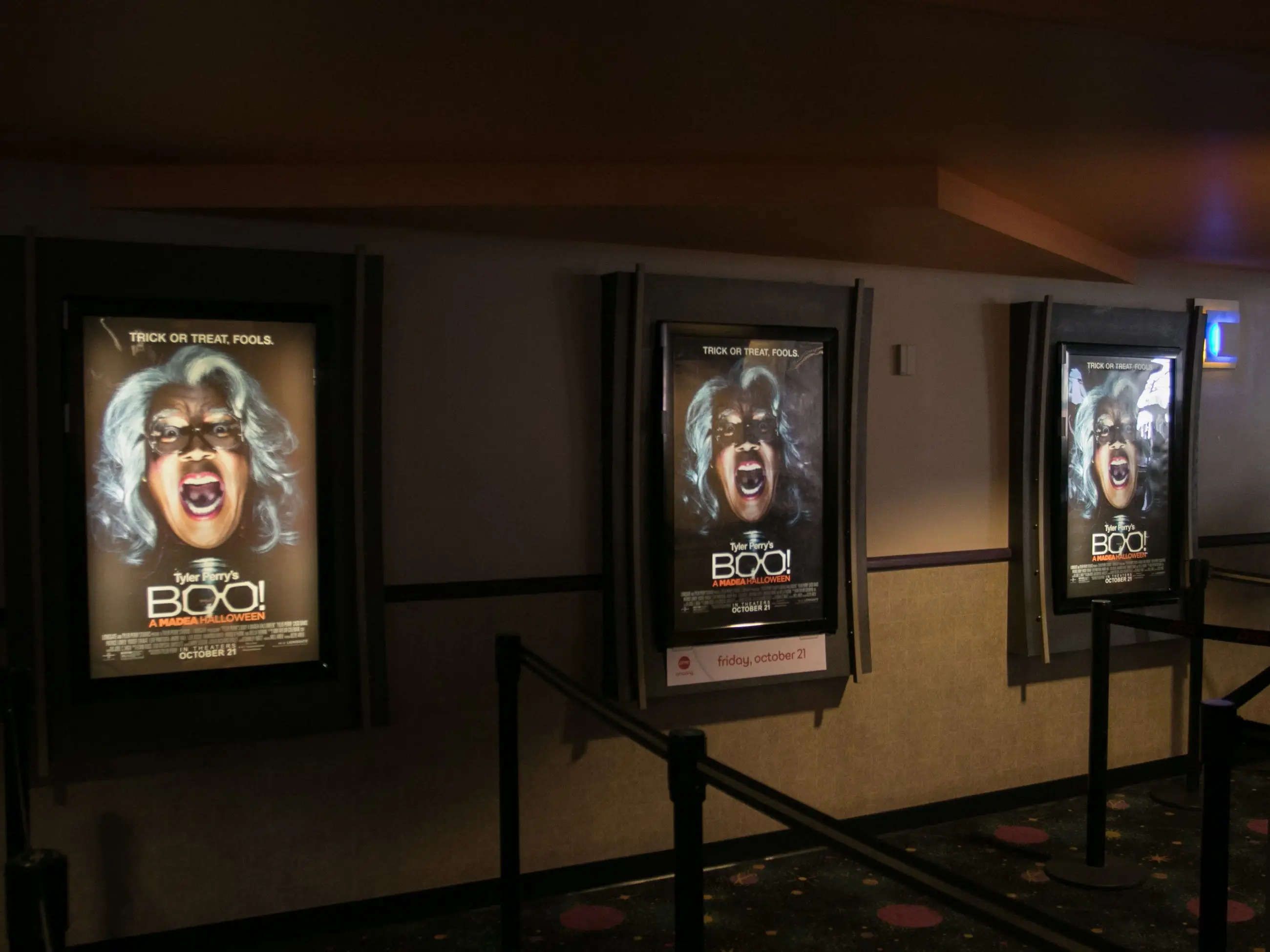 Madea movie posters.