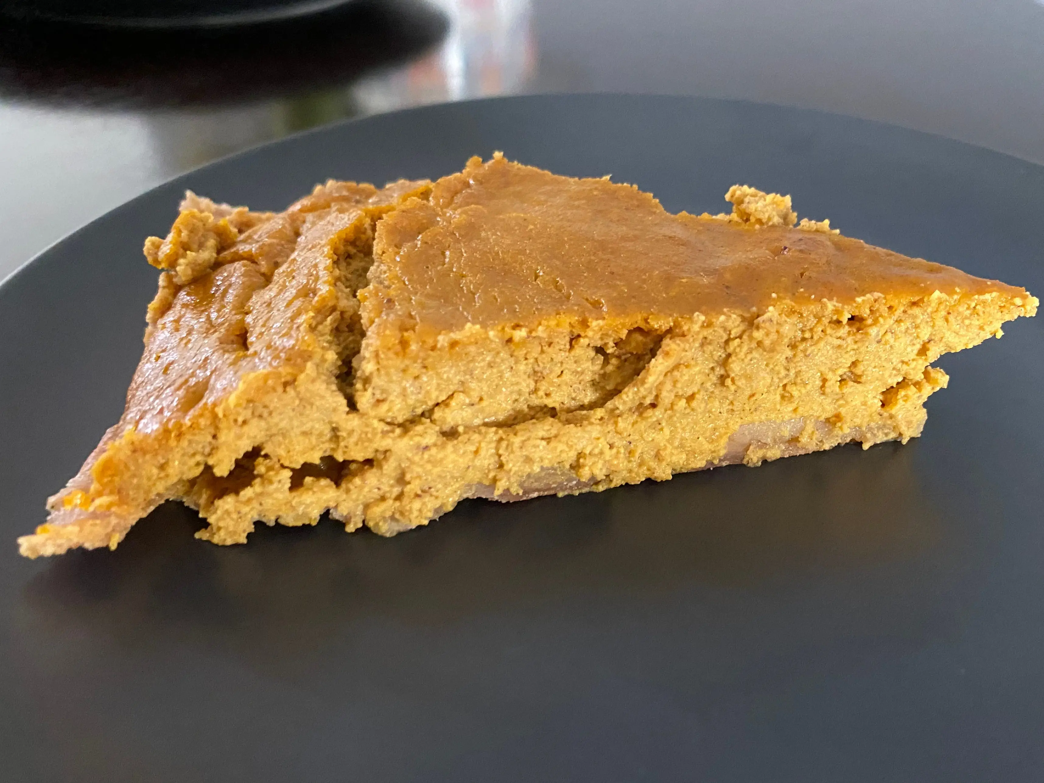 Dominique Ansel pumpkin pie slice