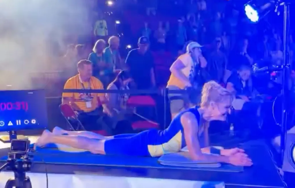 The retired school teacher didn’t just beat the record — she demolished her own previous world mark of four hours, 30 minutes, and 11 seconds, which she set in 2024.