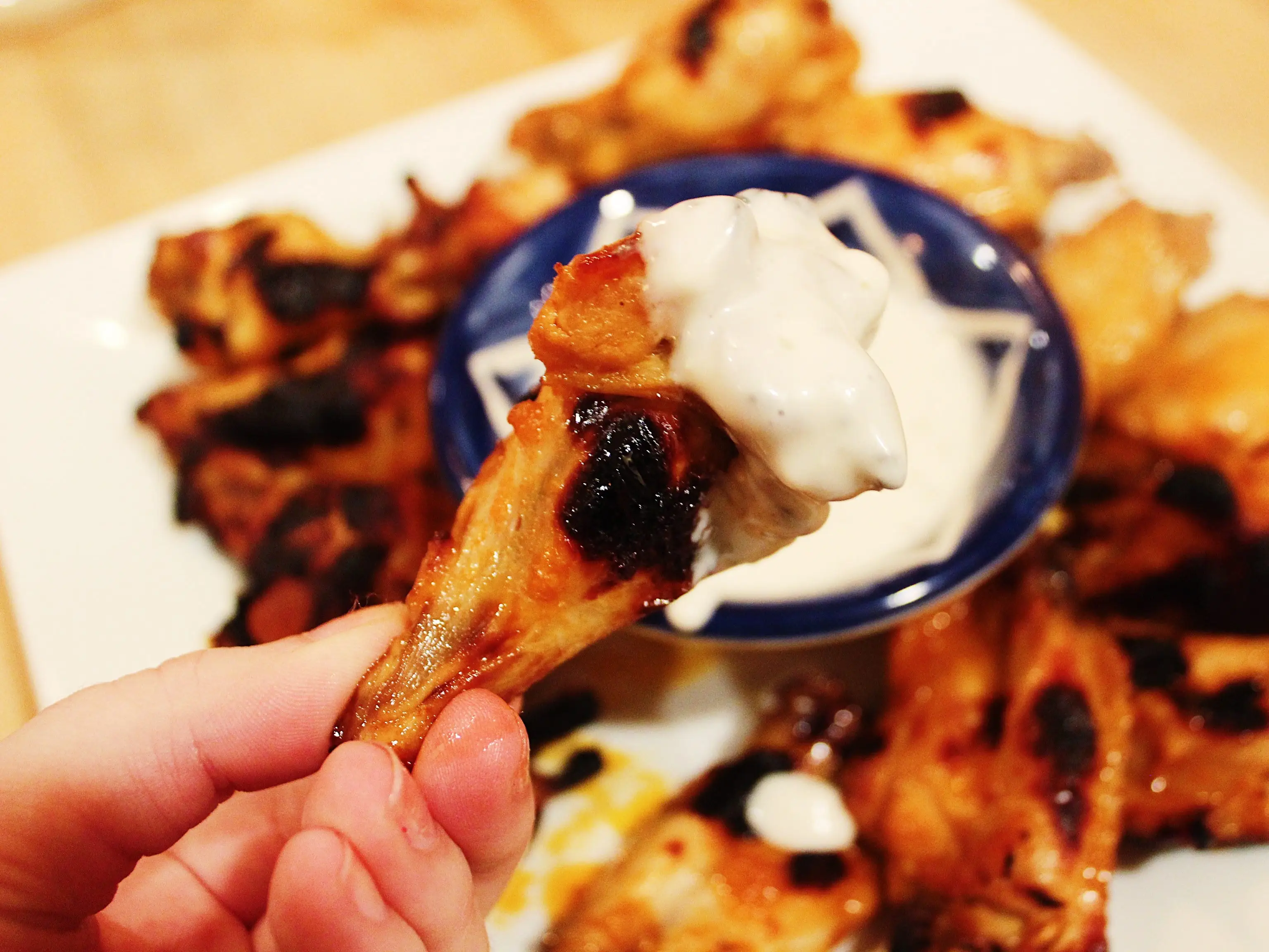 slow cooker wings
