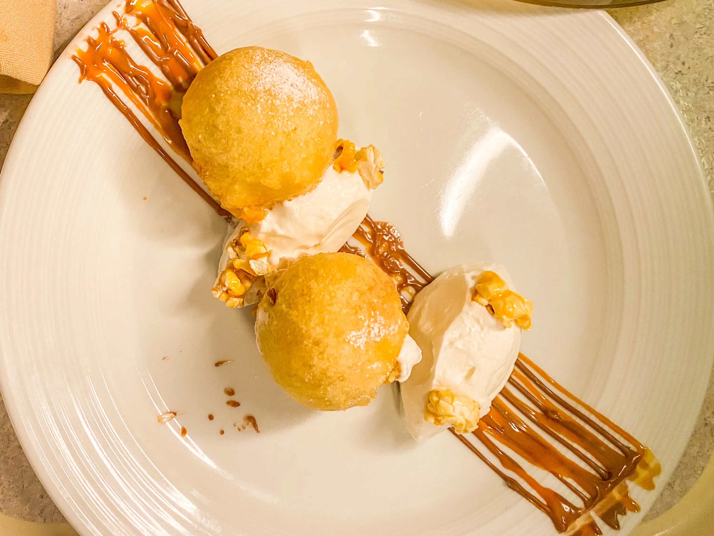 Top meal on the world's largest cruise ship