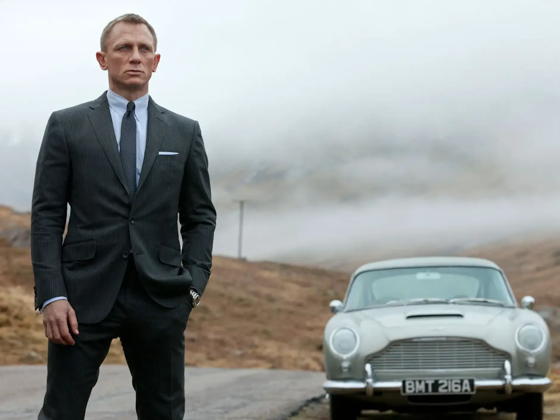 daniel craig in skyfall