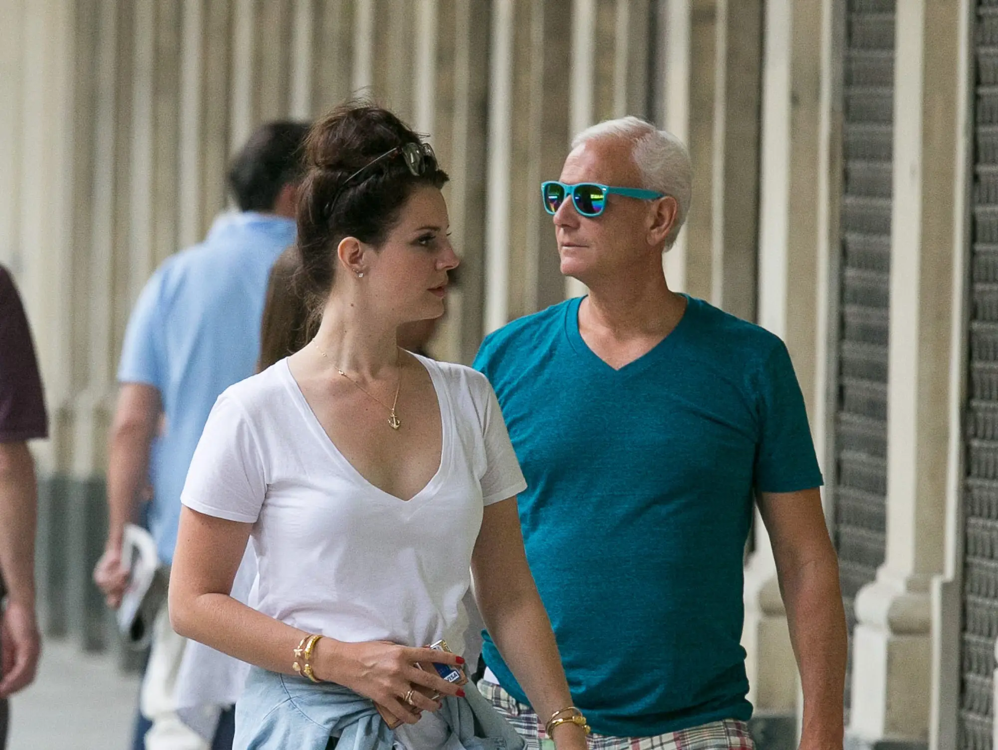 Lana Del Rey and Robert Grant in 2014.