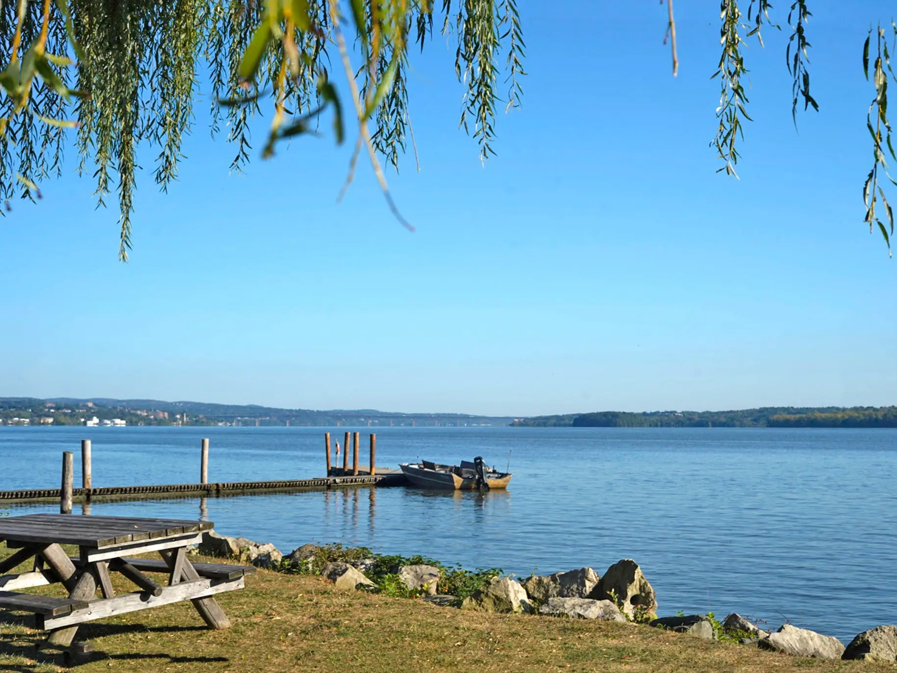 Hudson River dock