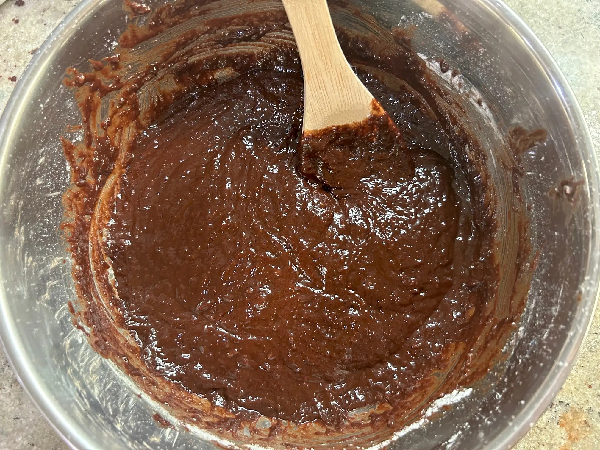 Batter for Gordon Ramsay's Brownies