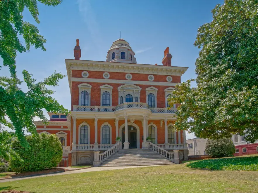 This mansion is in Macon and is part of The Georgia Trust for Historic Preservation.