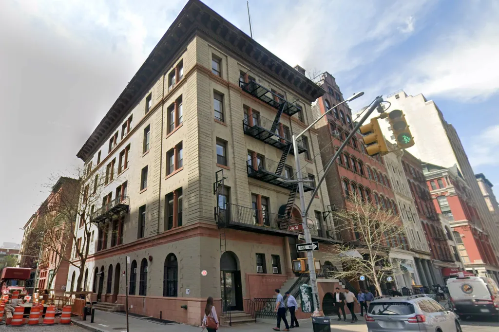 The couple’s real estate portfolio has included a historic townhouse at 67 Hudson Street in Tribeca.