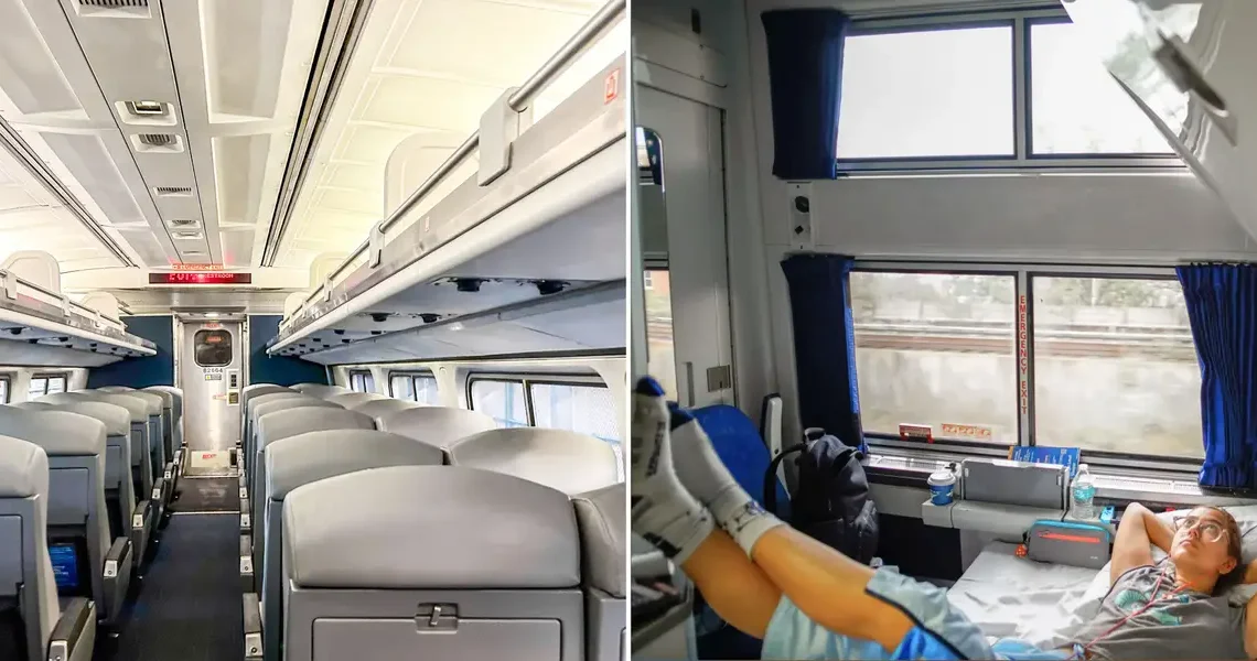 I’ve spent 154 hours on Amtrak trains in 5 different classes, from coach to bedrooms. The best deal was a premium cabin.