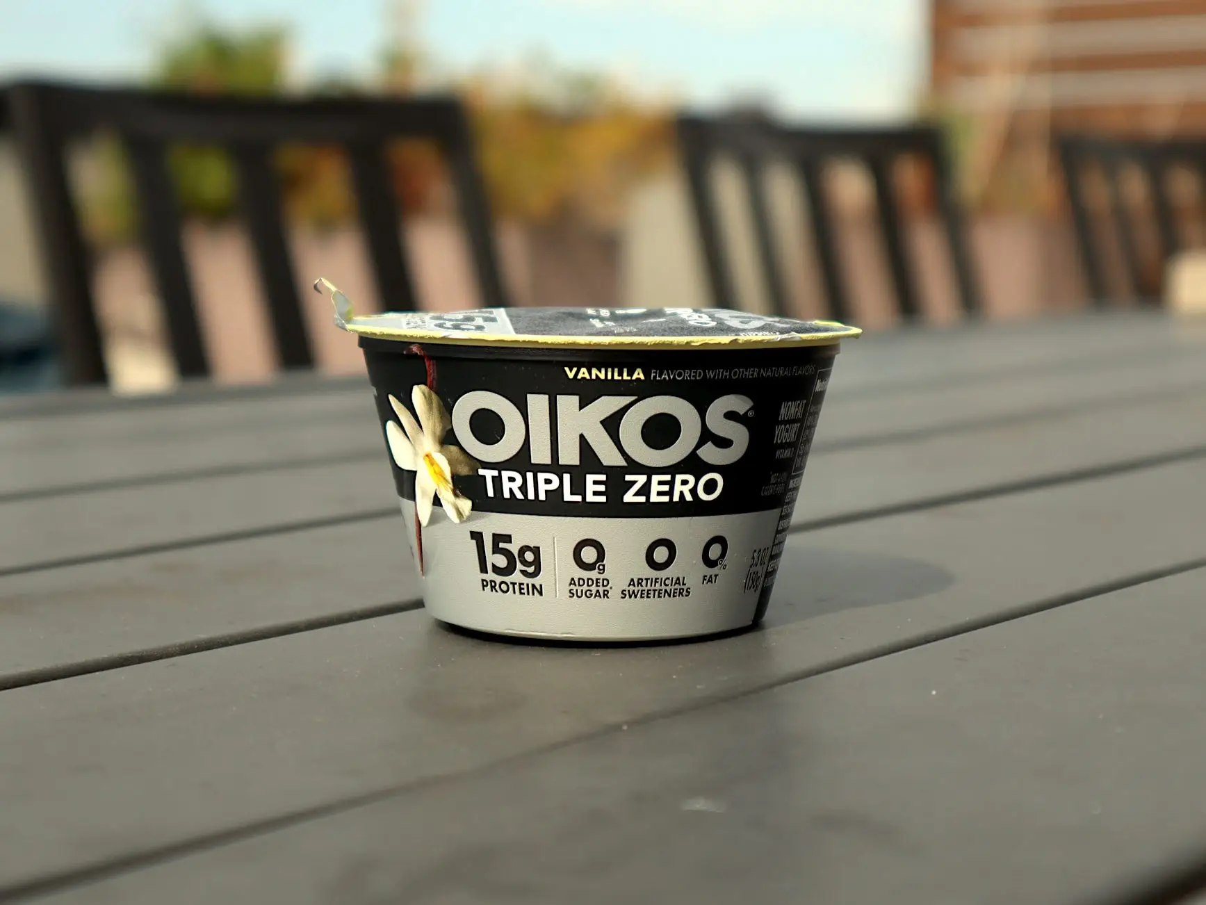 oikos triple zero yogurt