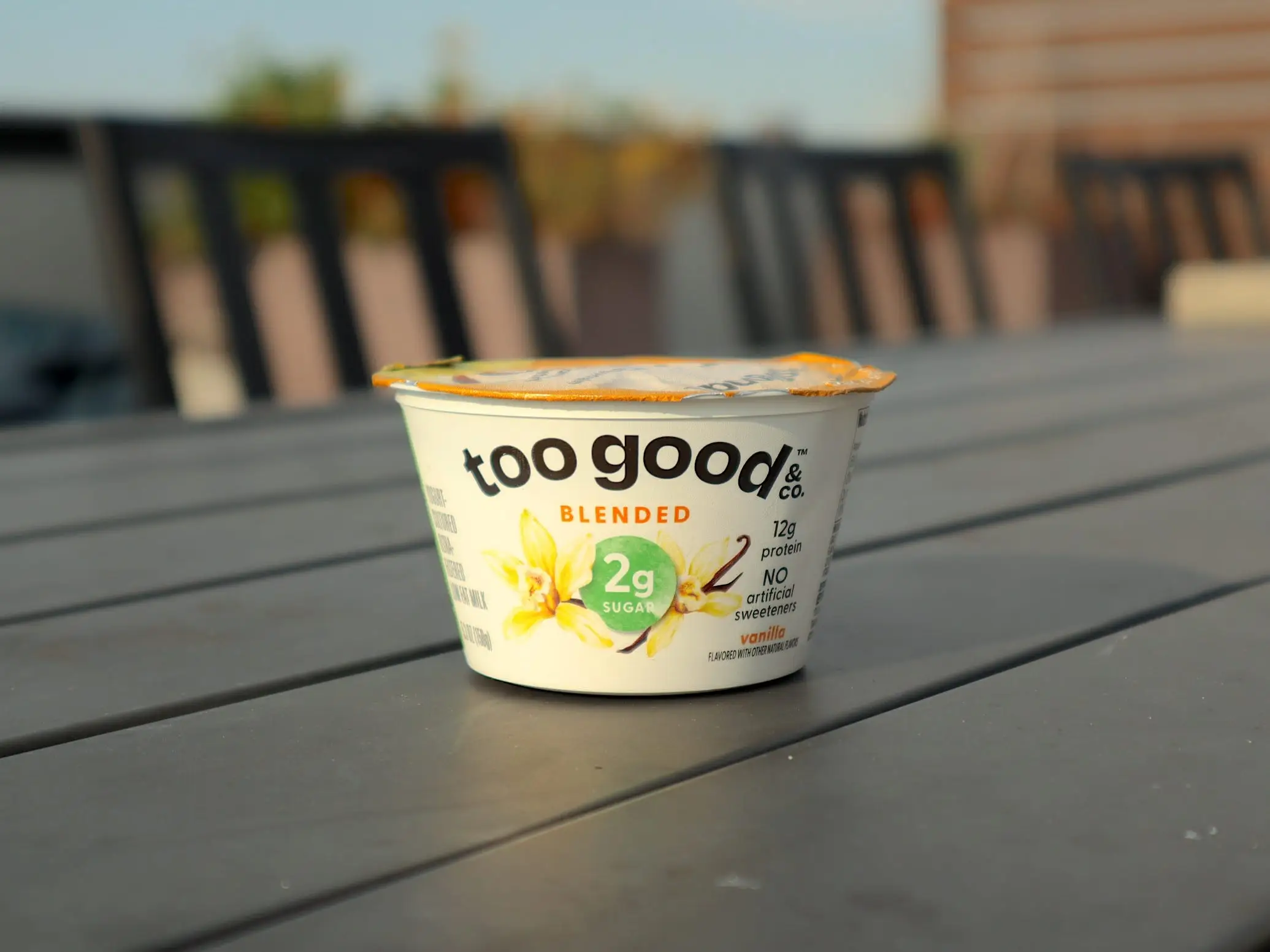 too good blended yogurt