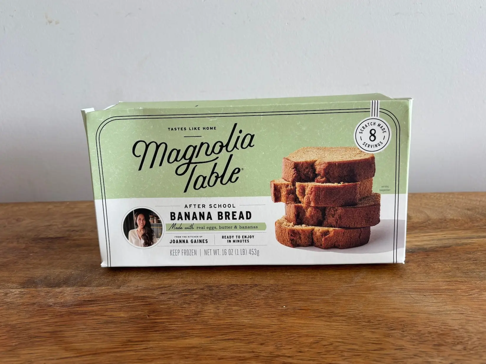 A package of banana bread from Magnolia Table.