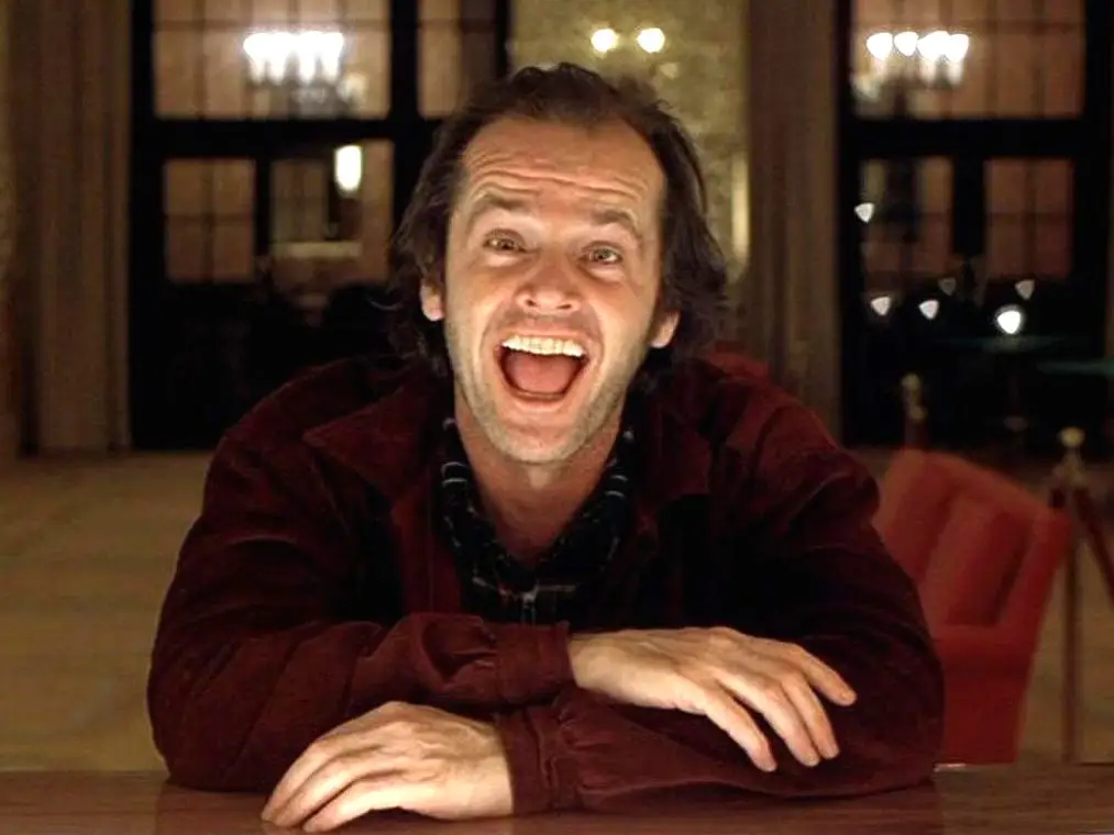 jack nicholson in the shining
