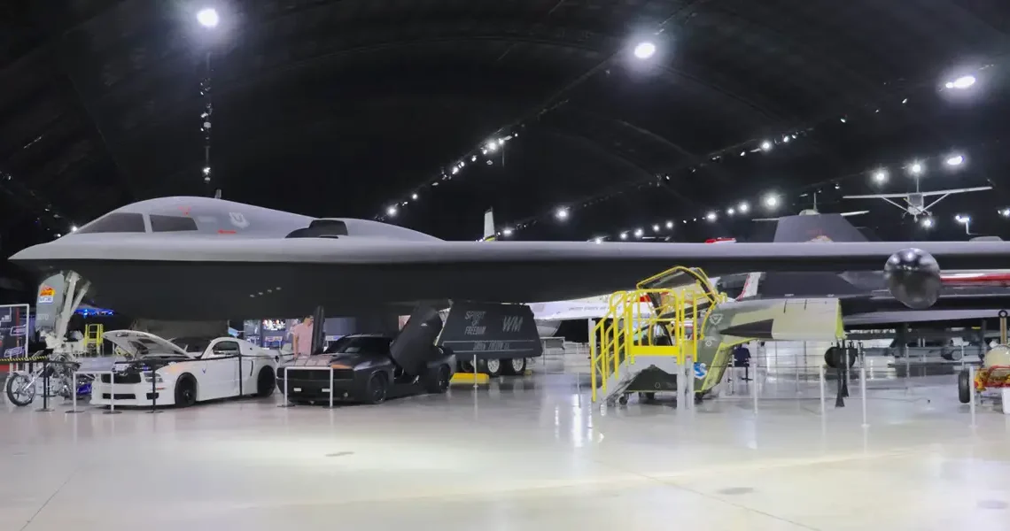 There’s only one B-2 stealth bomber on public display in the world. Here’s where I saw it.