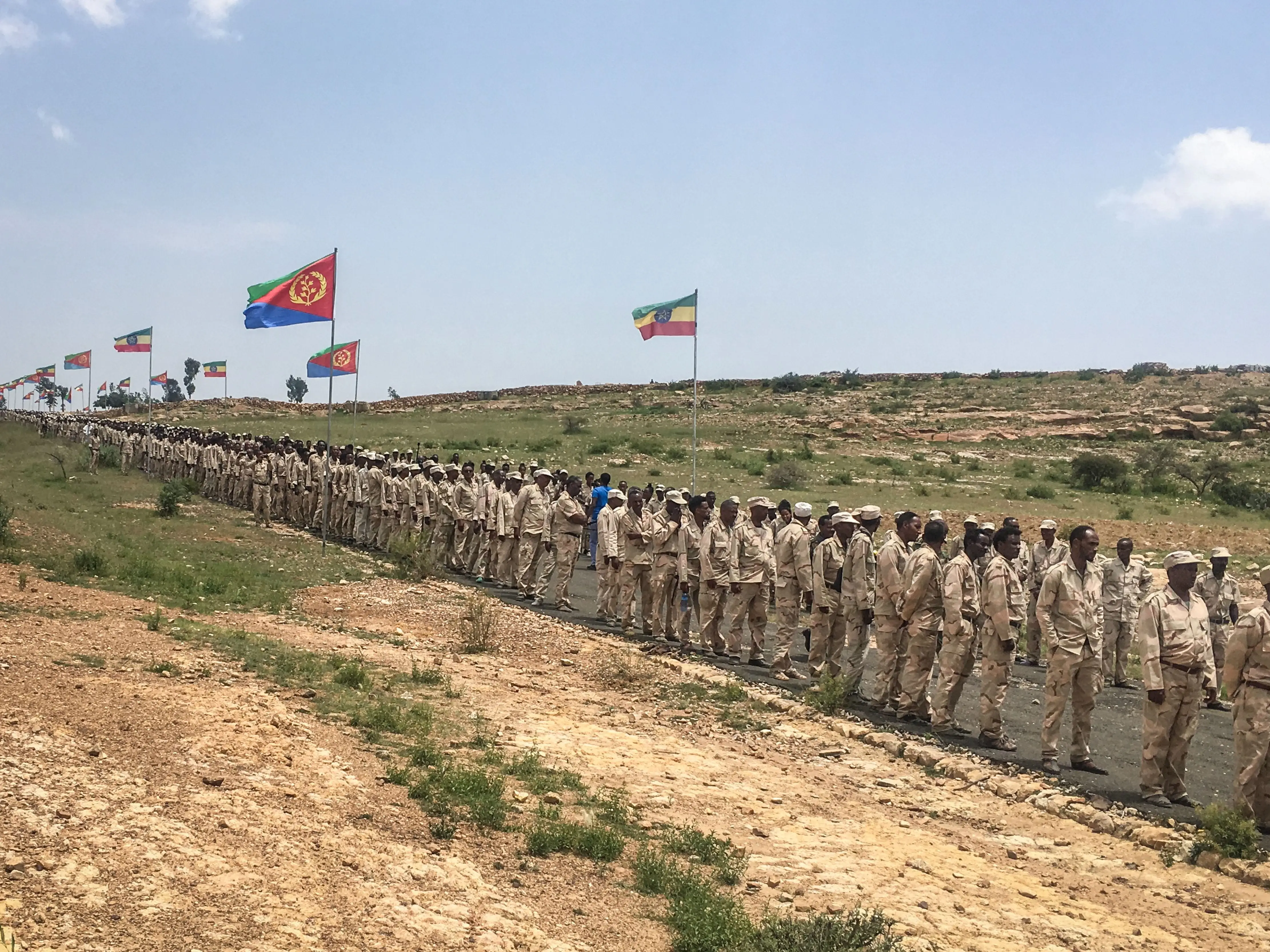 Eritrean soldiers