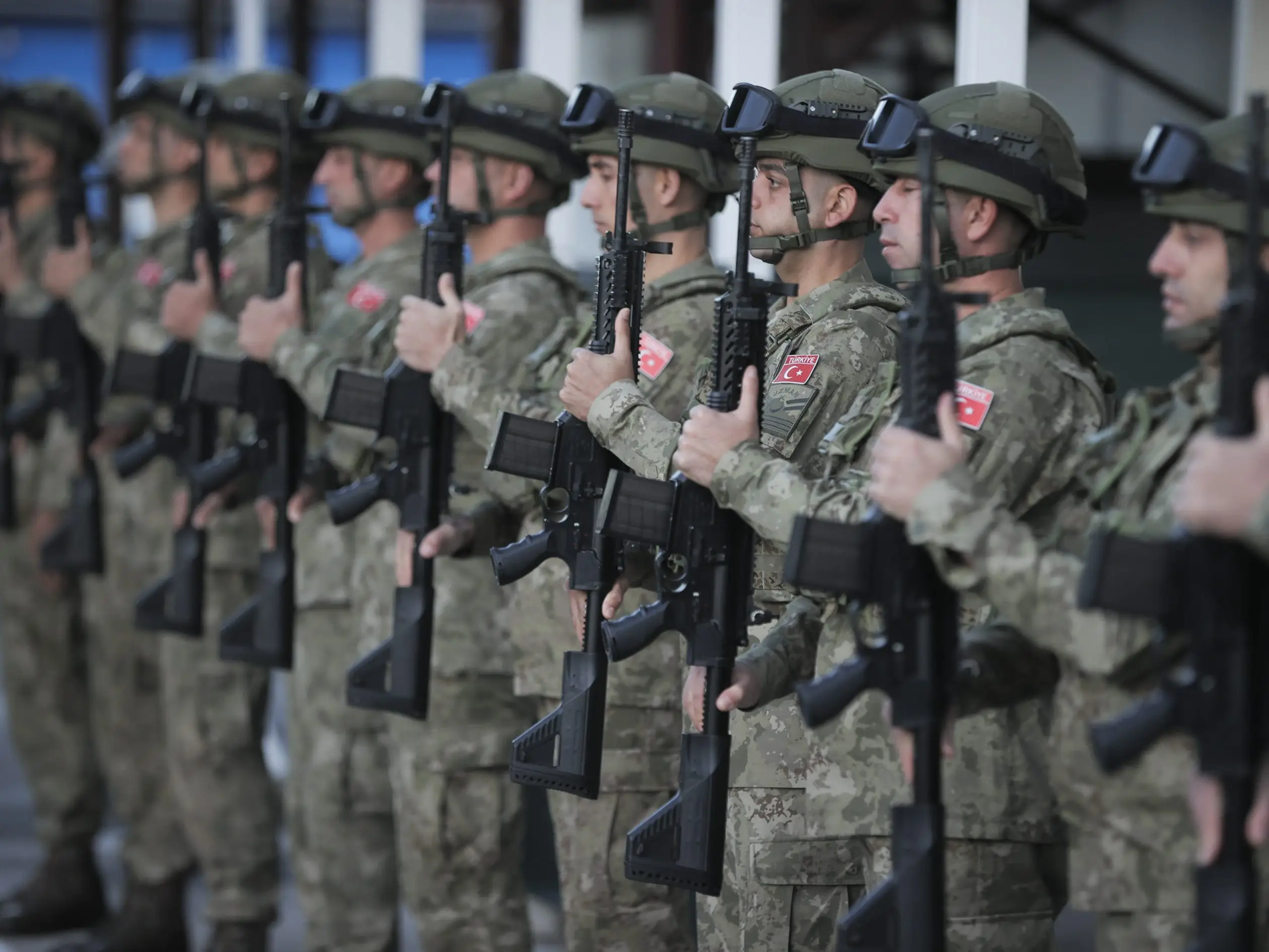 Turkish soldiers
