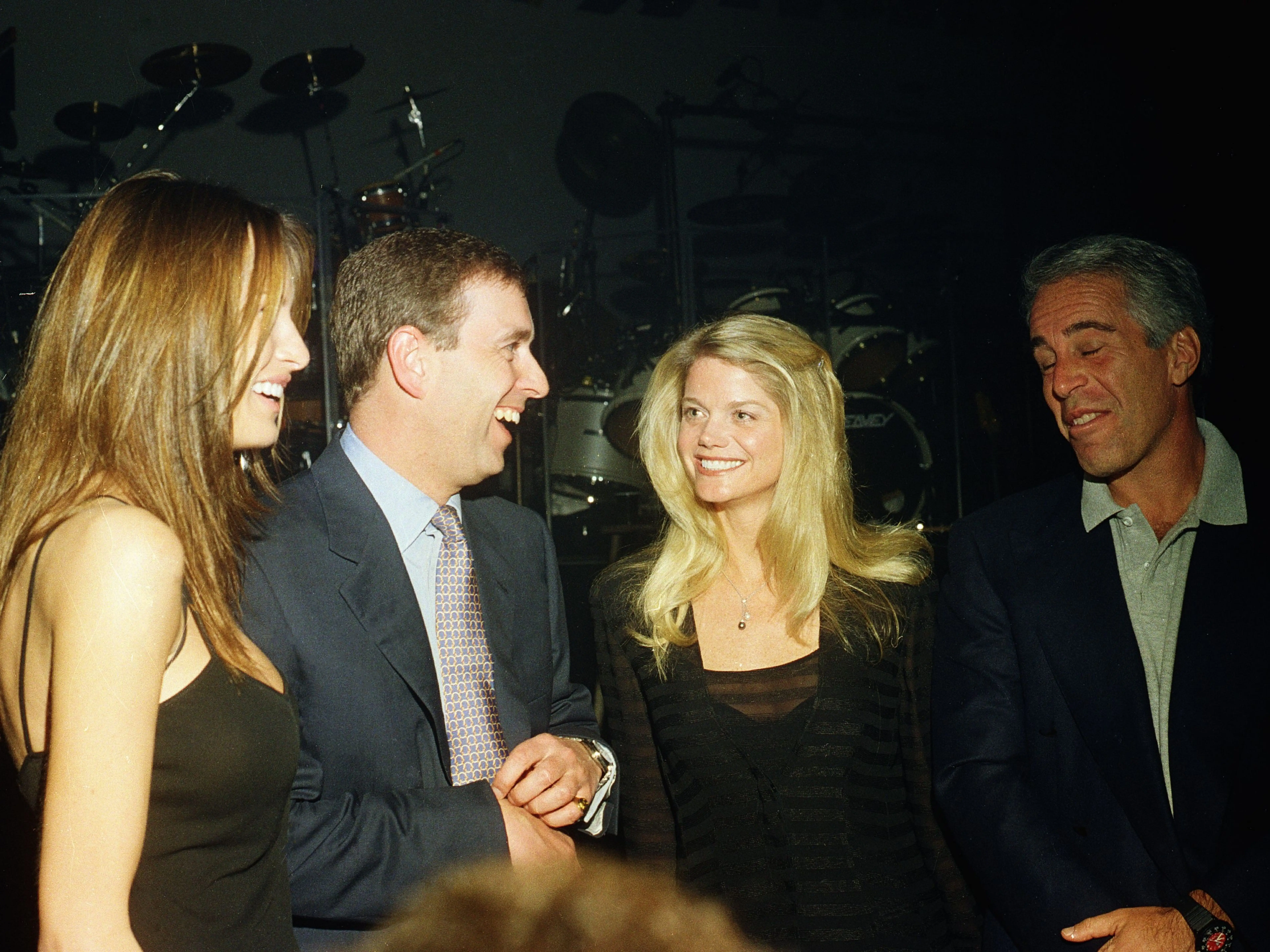 Melania Trump Prince Andrew Gwendolyn Beck Jeffrey Epstein