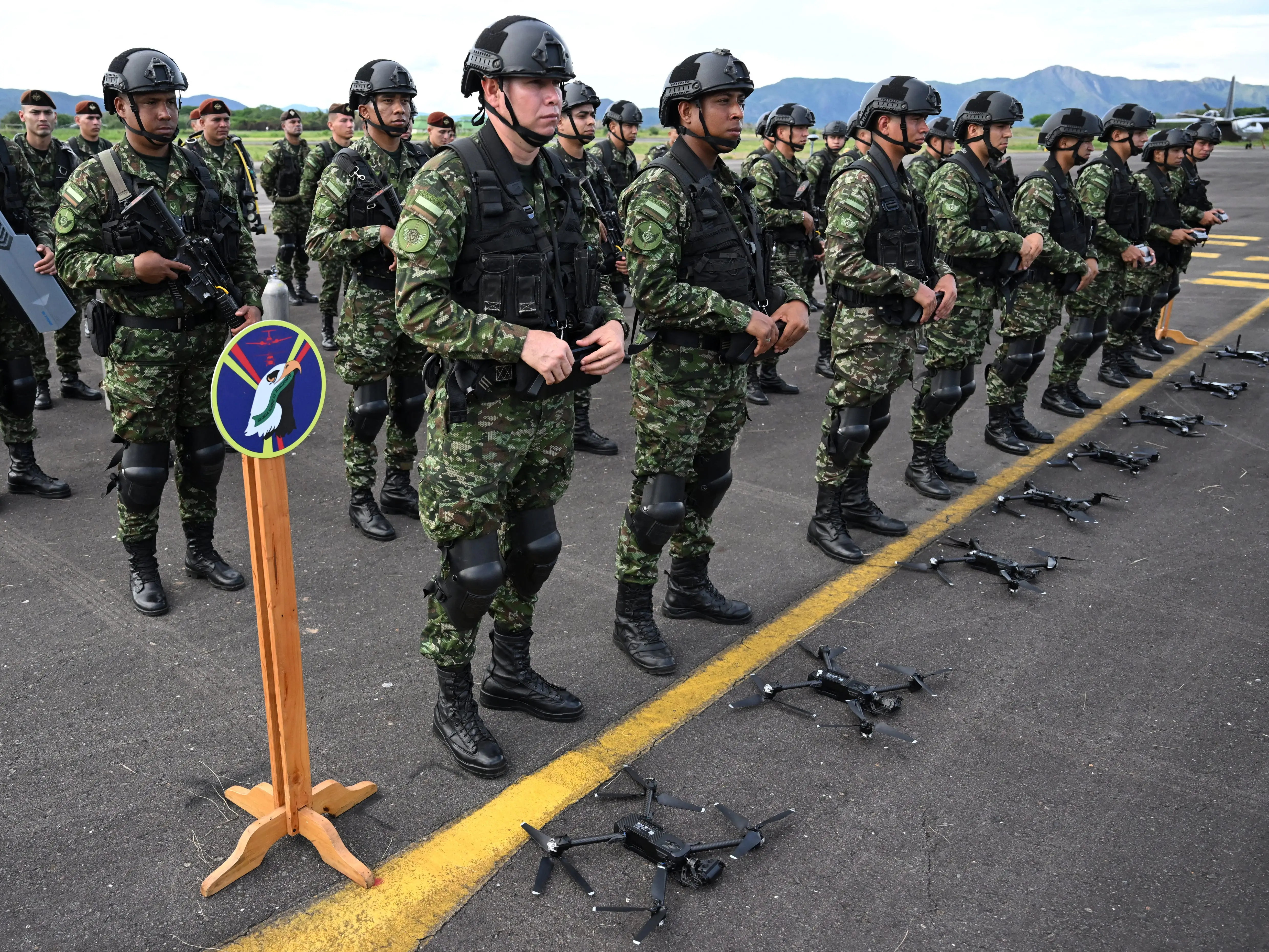 Colombian soldiers