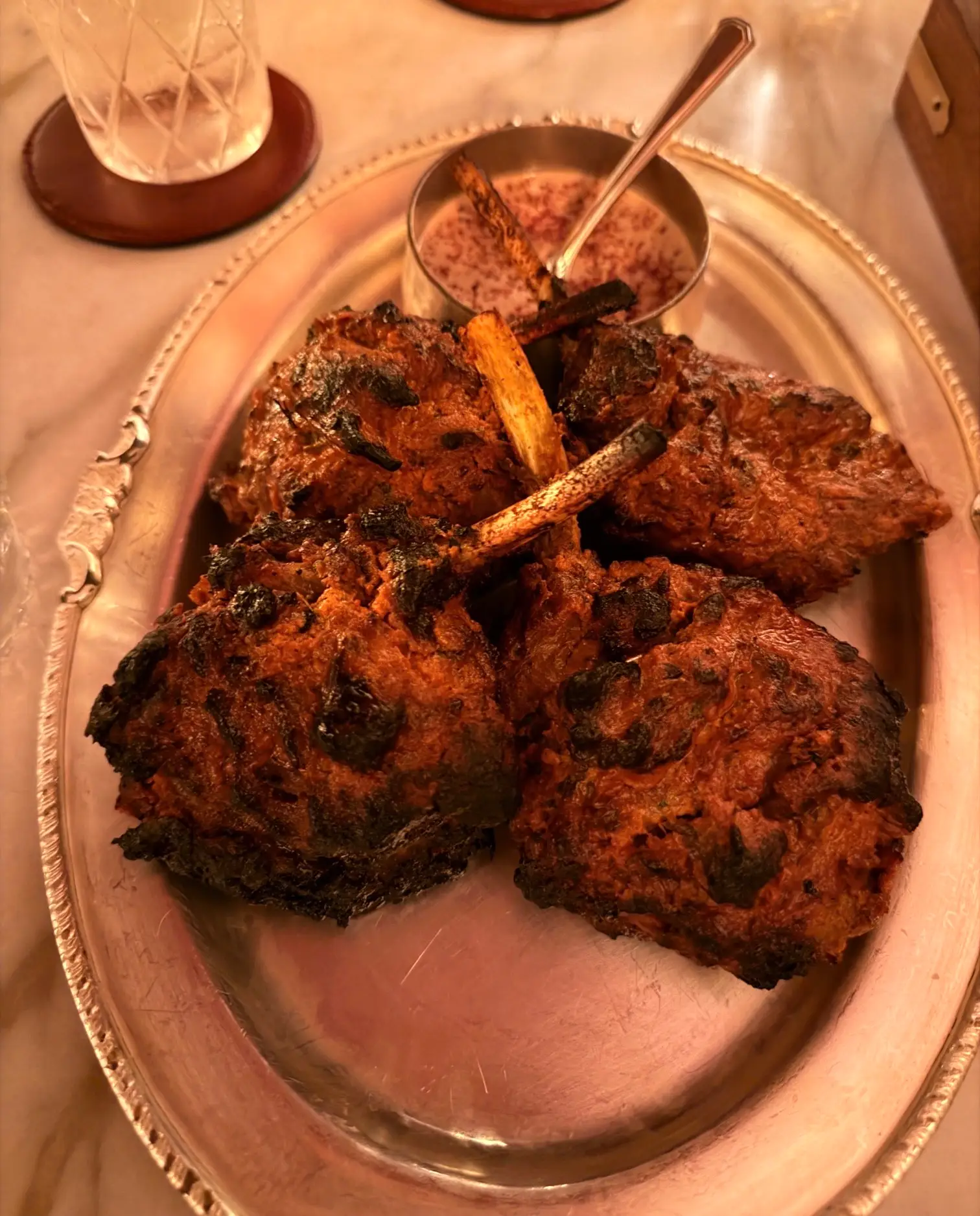 Gymkhana London Tandoori Masala Lamb Chops