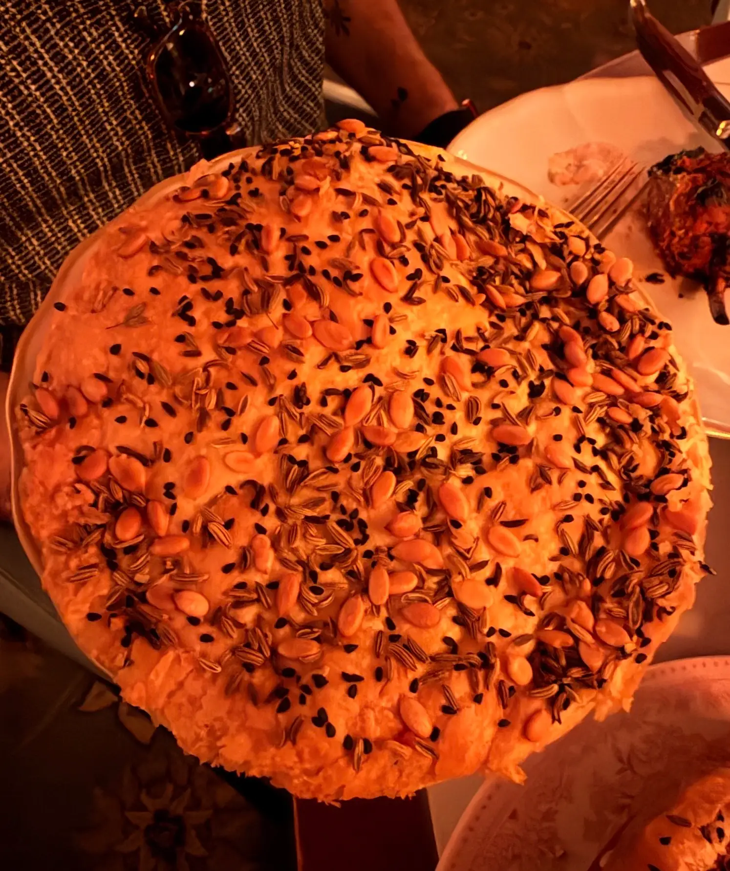 The top of Gymkhana's Wild Venison Biryani
