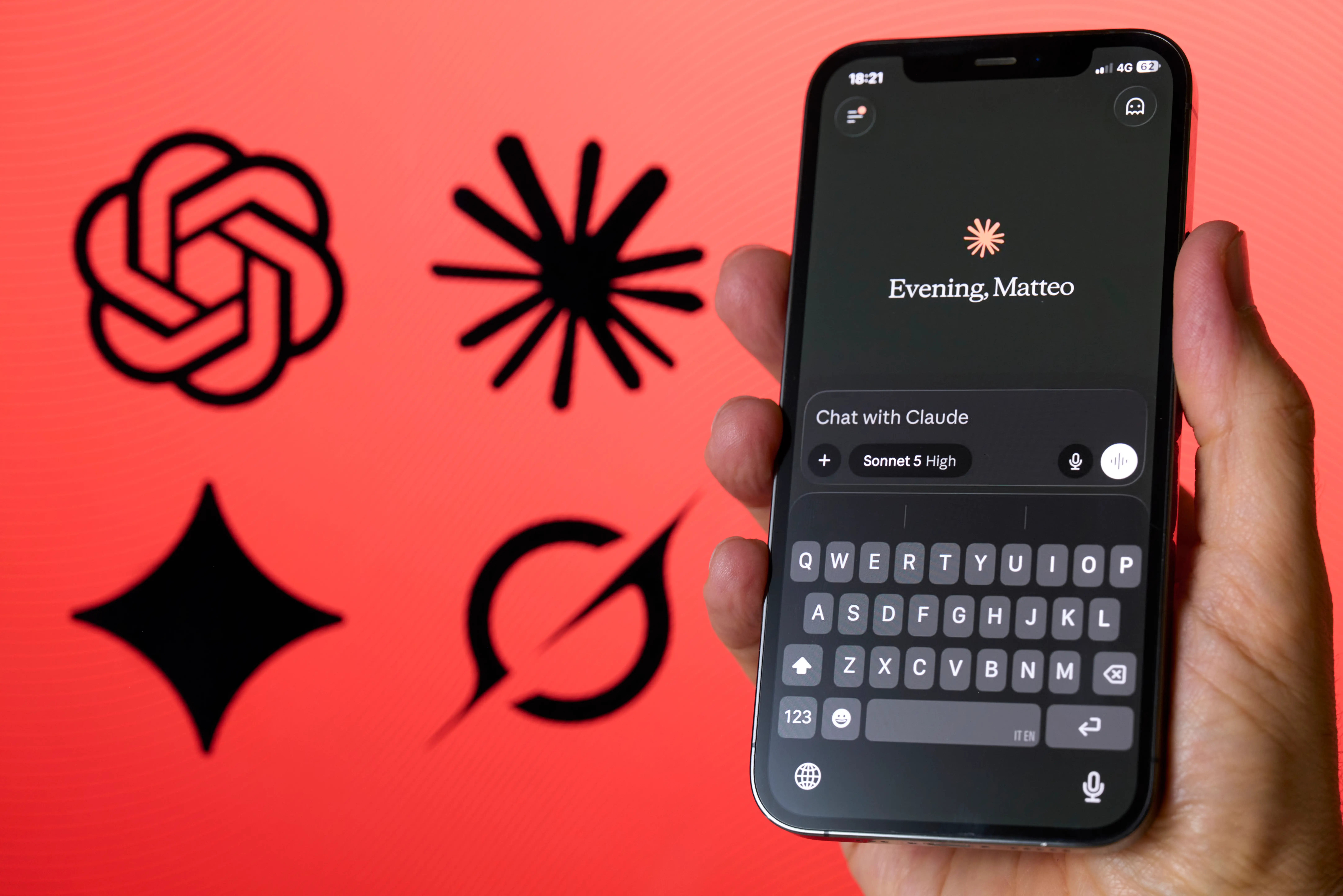The Claude by Anthropic AI chatbot app interface is seen on a smartphone held in a hand in this illustration photo taken on September 9, 2026. (Photo by Matteo Della Torre/NurPhoto via Getty Images)