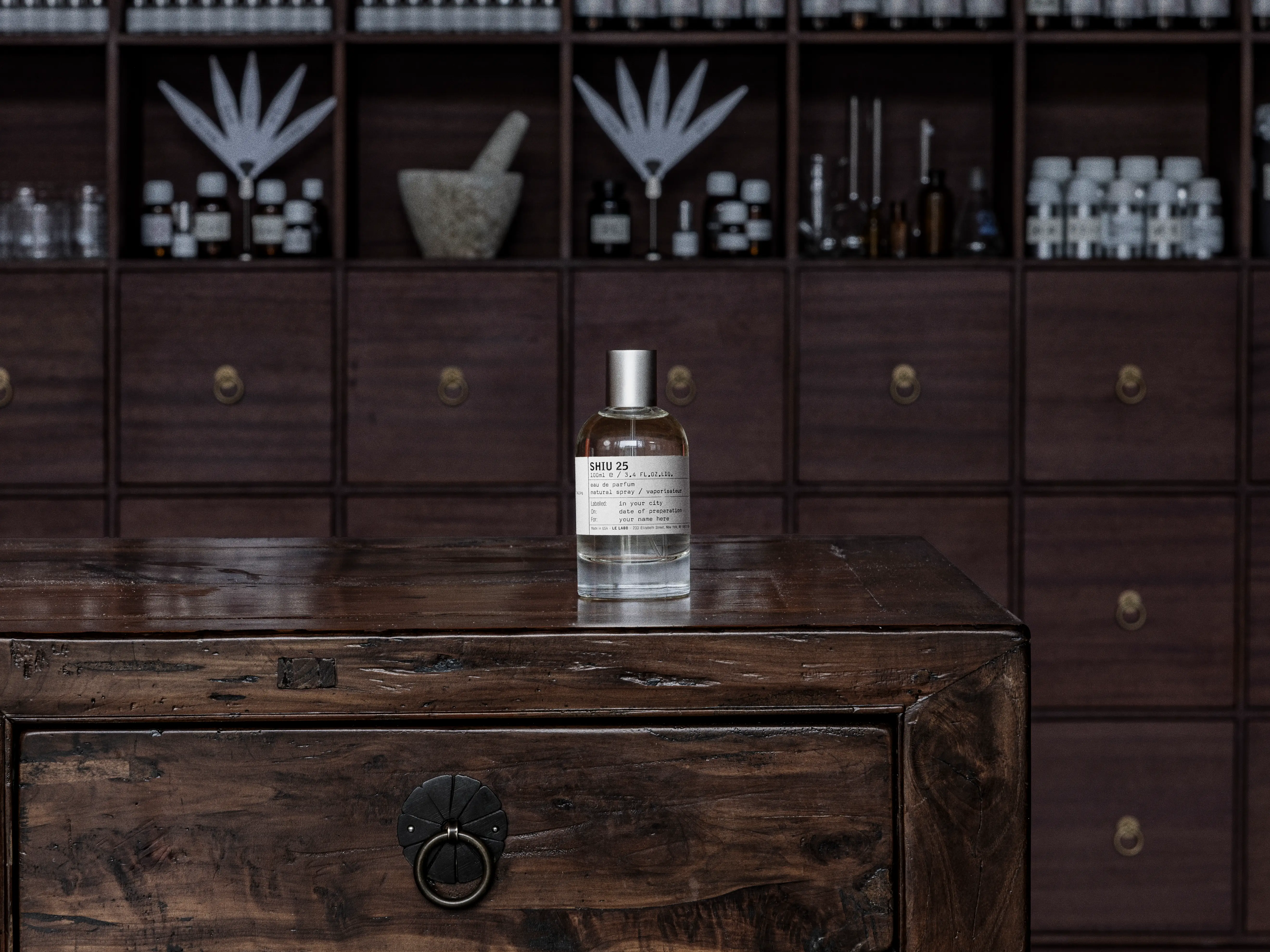 Shiu 25, the Beijing-exclusive fragrance, from Le Labo.