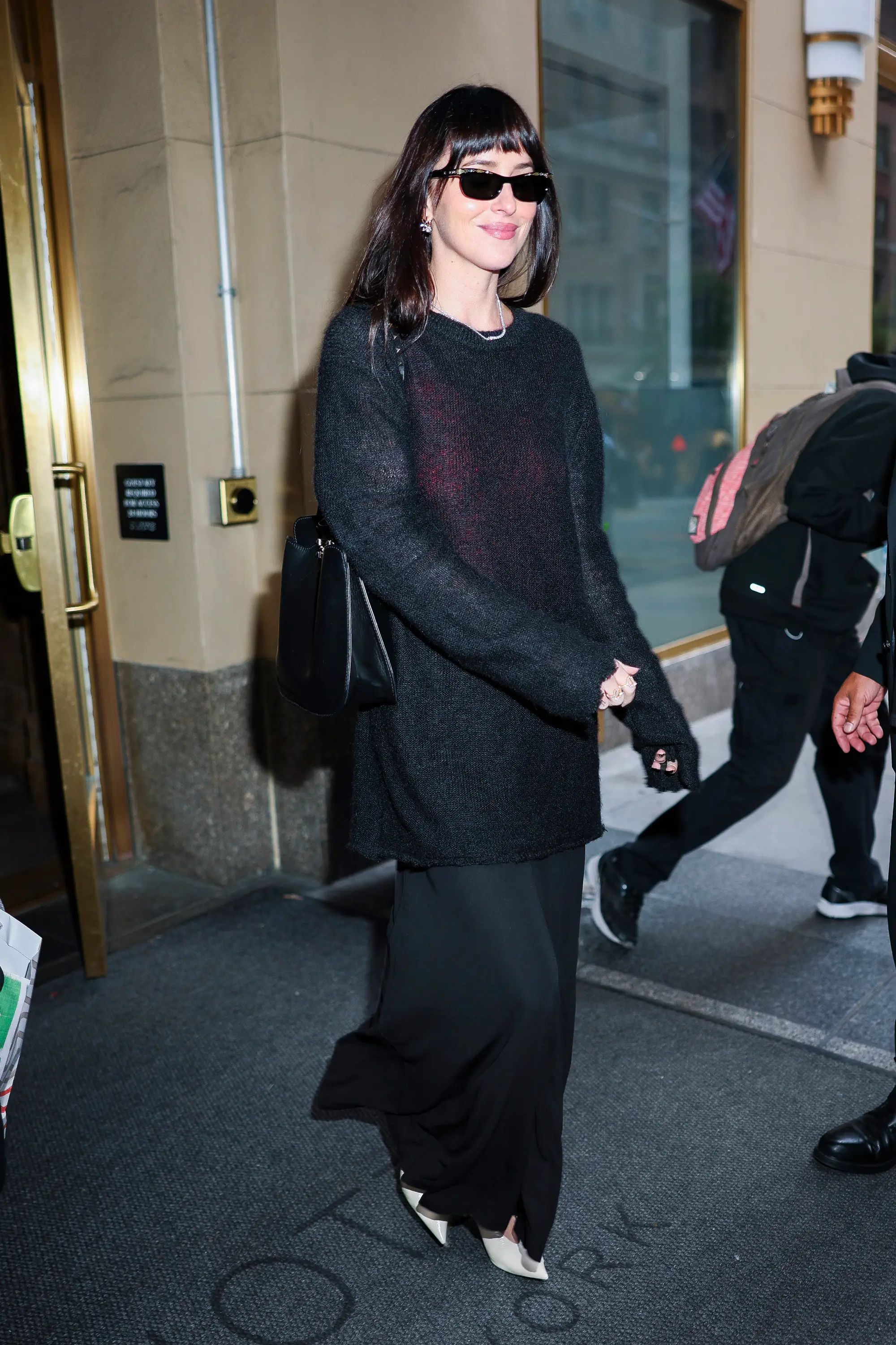 Dakota Johnson in New York City.
