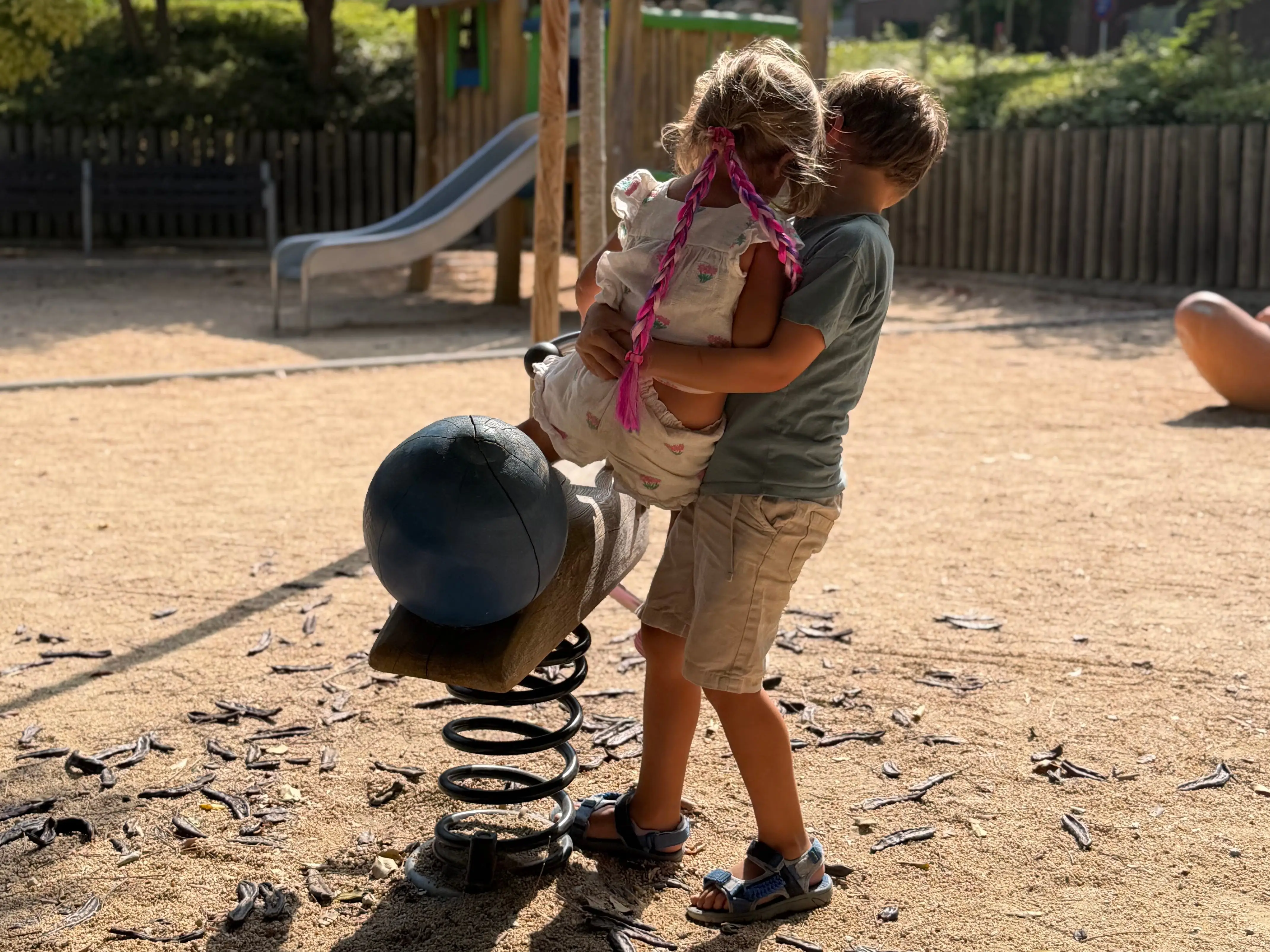 Kids at playground
