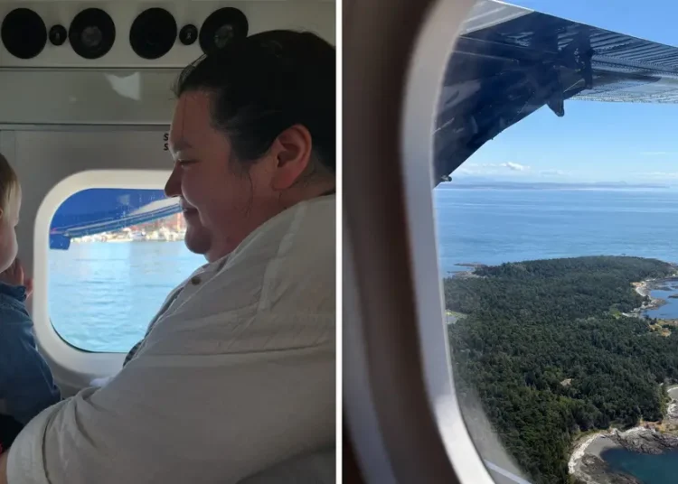 Taking a seaplane was about twice as expensive as the ferry. It made traveling with a toddler easier.