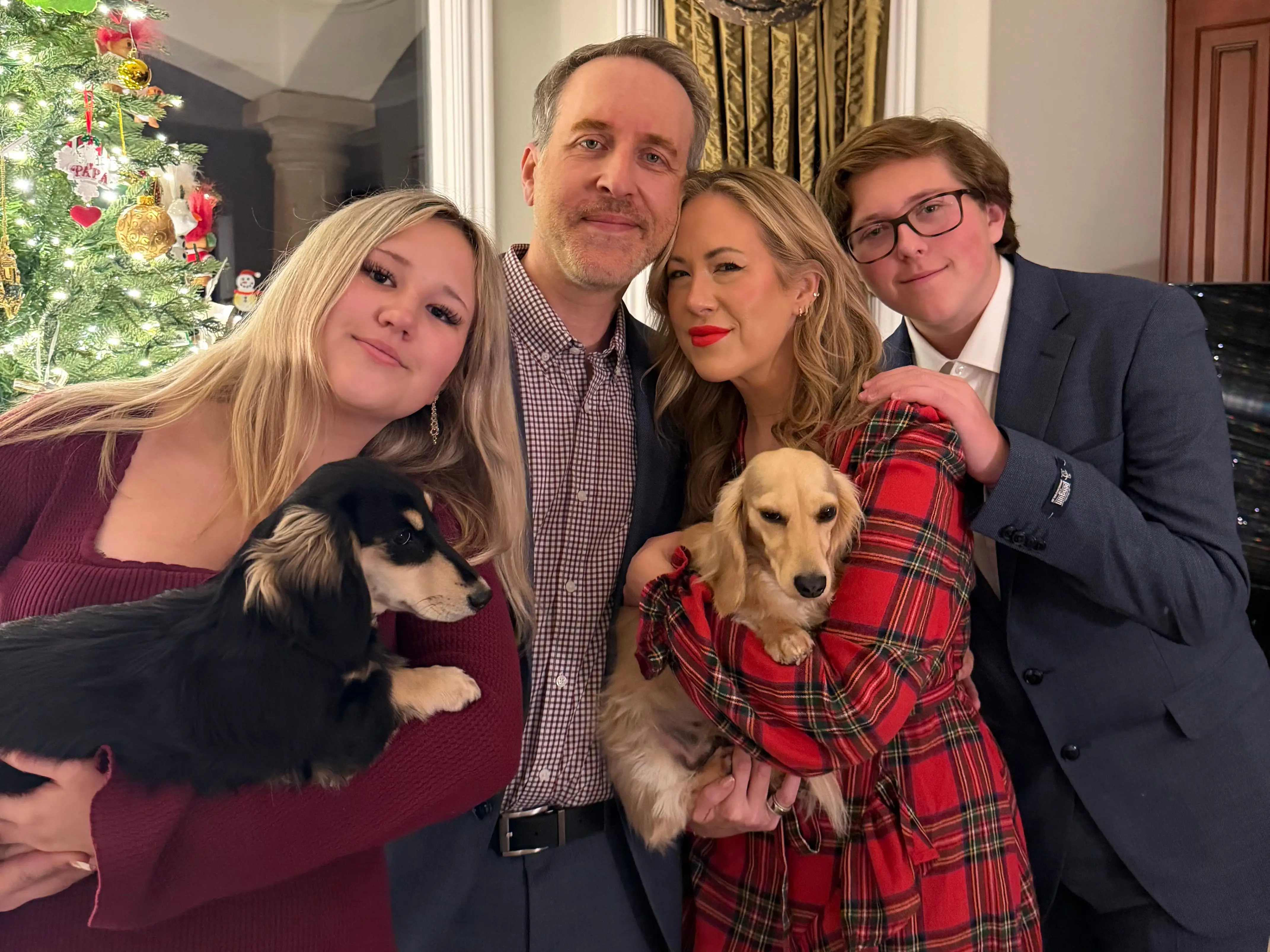 Michelle York with family
